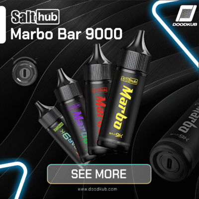 🇹🇭 Marbo Bar 9000 Puffs 拋棄式電子煙：泰國爆款・超大容量來襲！