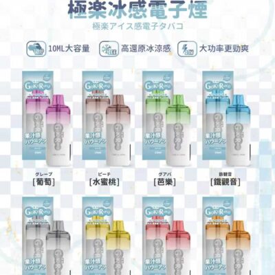 日本進口  極樂12000口拋棄式 10ml大容量 一次性電子煙